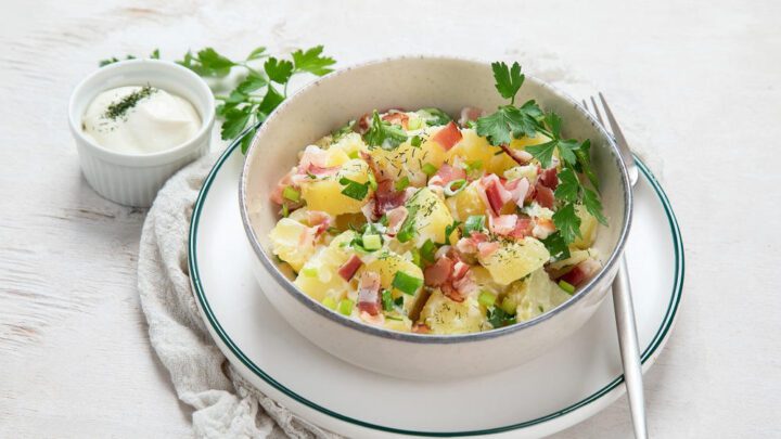 Bayrischer Kartoffelsalat Mit Speck Wie Von Oma Koch Mit