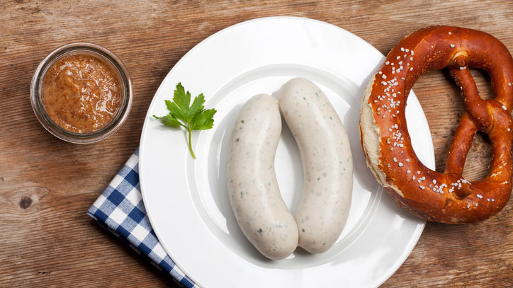 Weisswurst Mit Brezel Und Senf • Koch Mit 3061