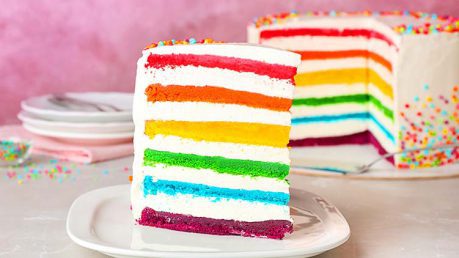 Regenbogentorte | Rezept Für Die Geburtstagstorte • Koch-Mit