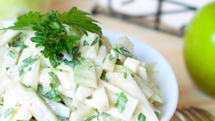 Kohlrabi-Salat - Knackig frische Rohkost • Koch-Mit